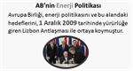 AB'nin Enerji Politikası